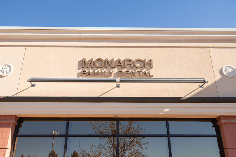 view of front of the dental practice