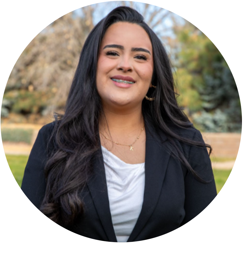 Team member smiling